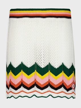 Chevron Lace Mini Skirt Knitwear Womens - women's knitwear cheap