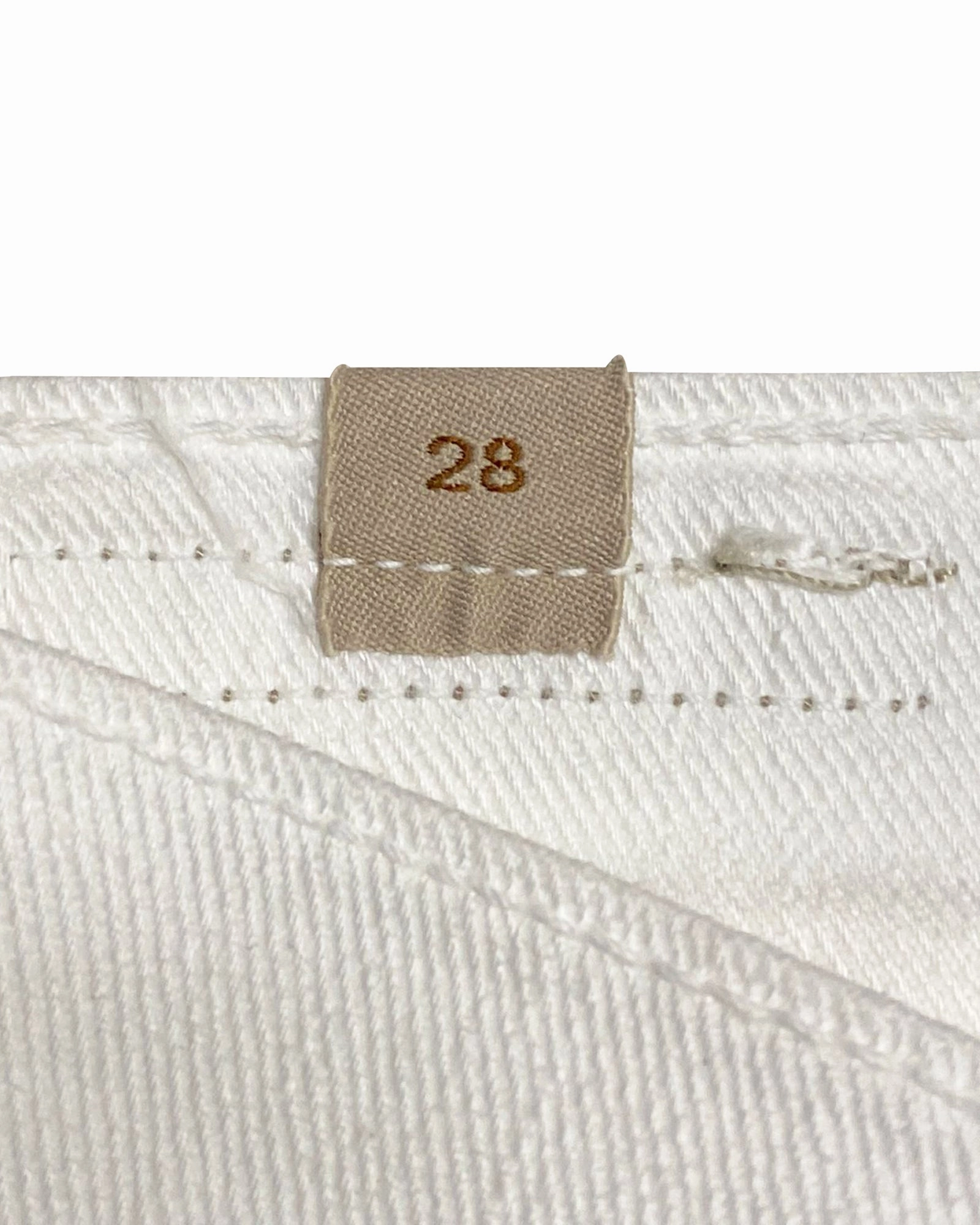 Citizens of Humanity Classic Jeans in White Cotton