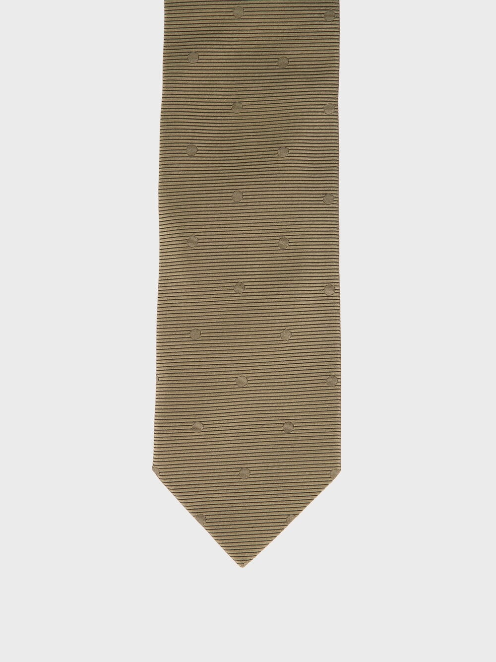 Classic Brown Mulberry Silk Tie