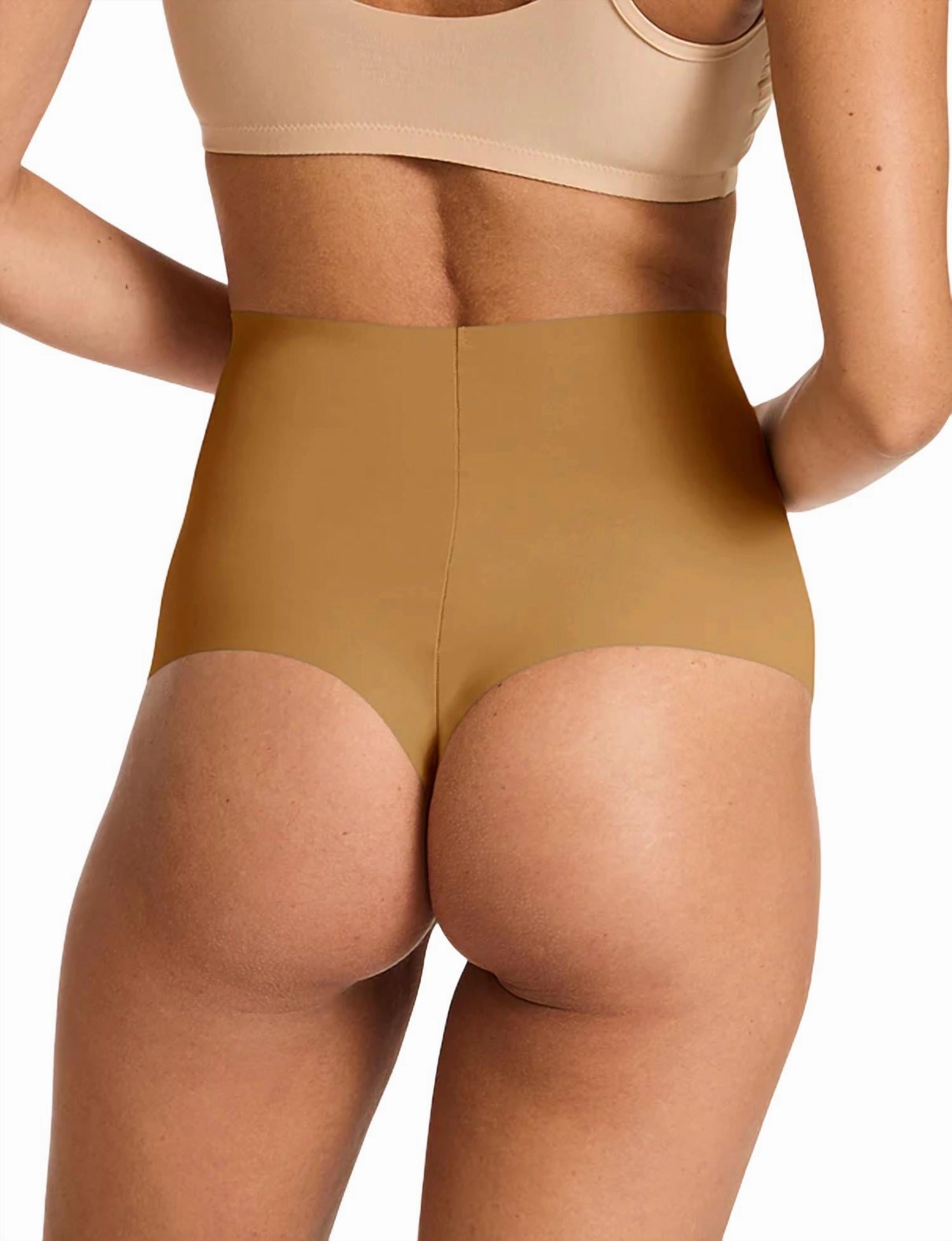 Classic Control Thong In Caramel