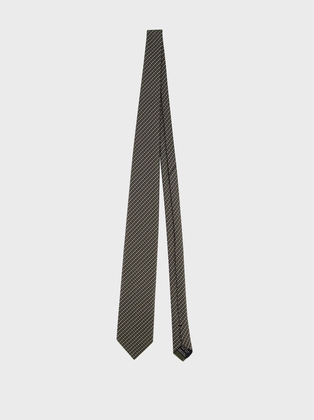 Classic Houndstooth Silk Tie
