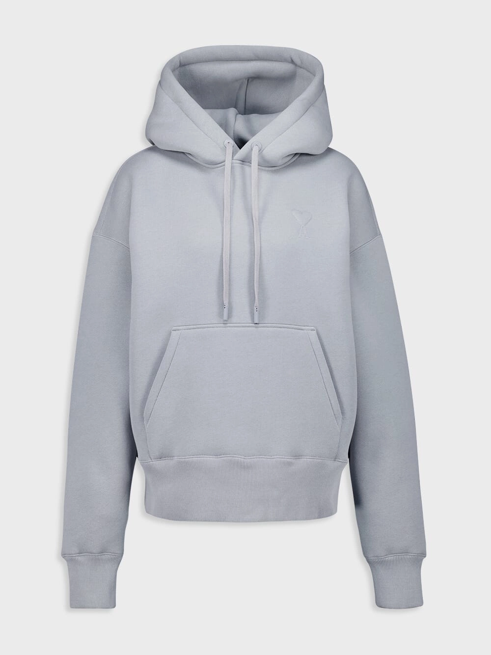 Clay Blue Cotton Sweatshirt Tops Mens - thermal tops