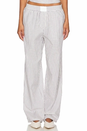 Cobain Pant In Ivory Stripe womens culottes clearance