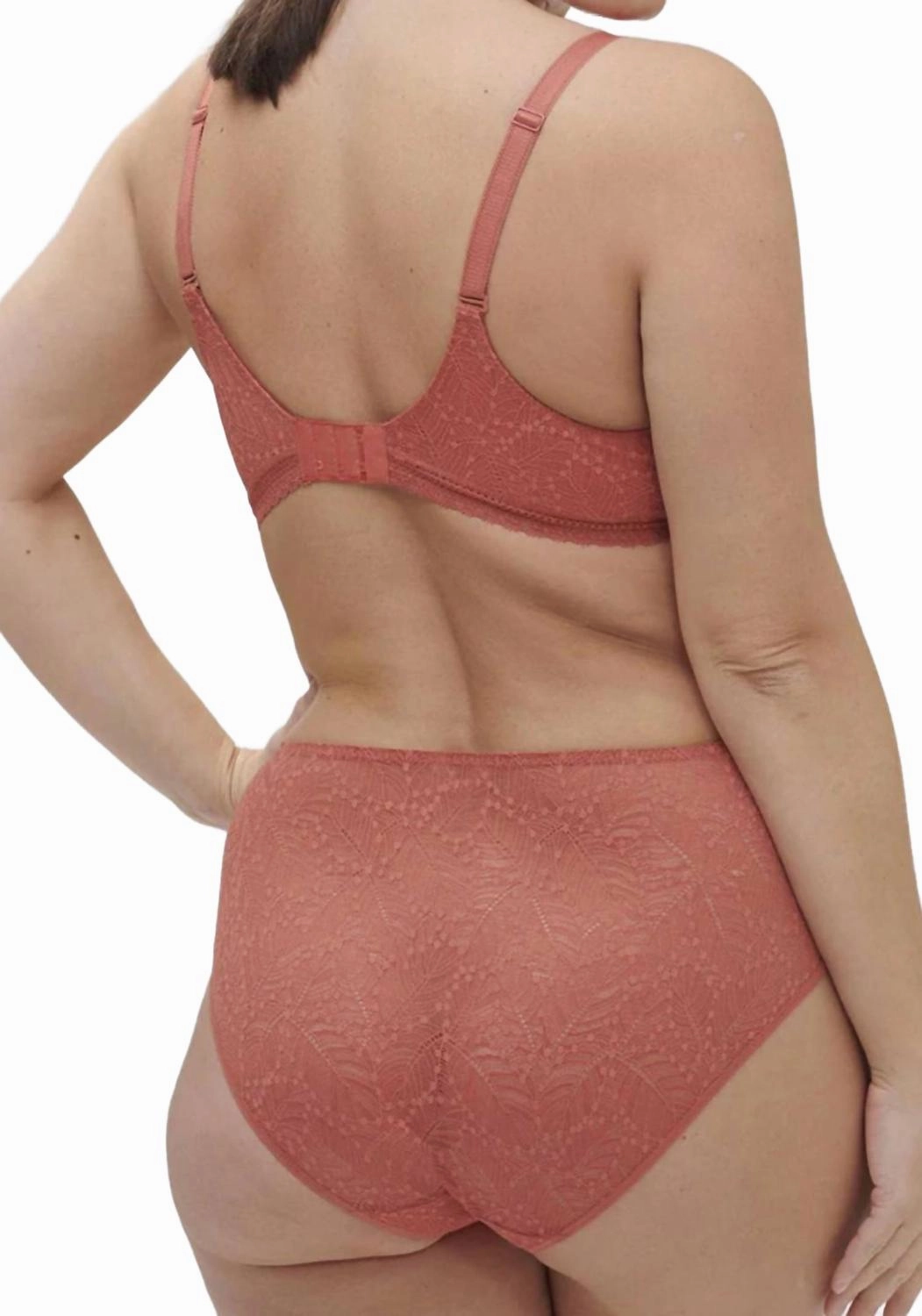 Comete 3D Plunge Bra In Texas Rose