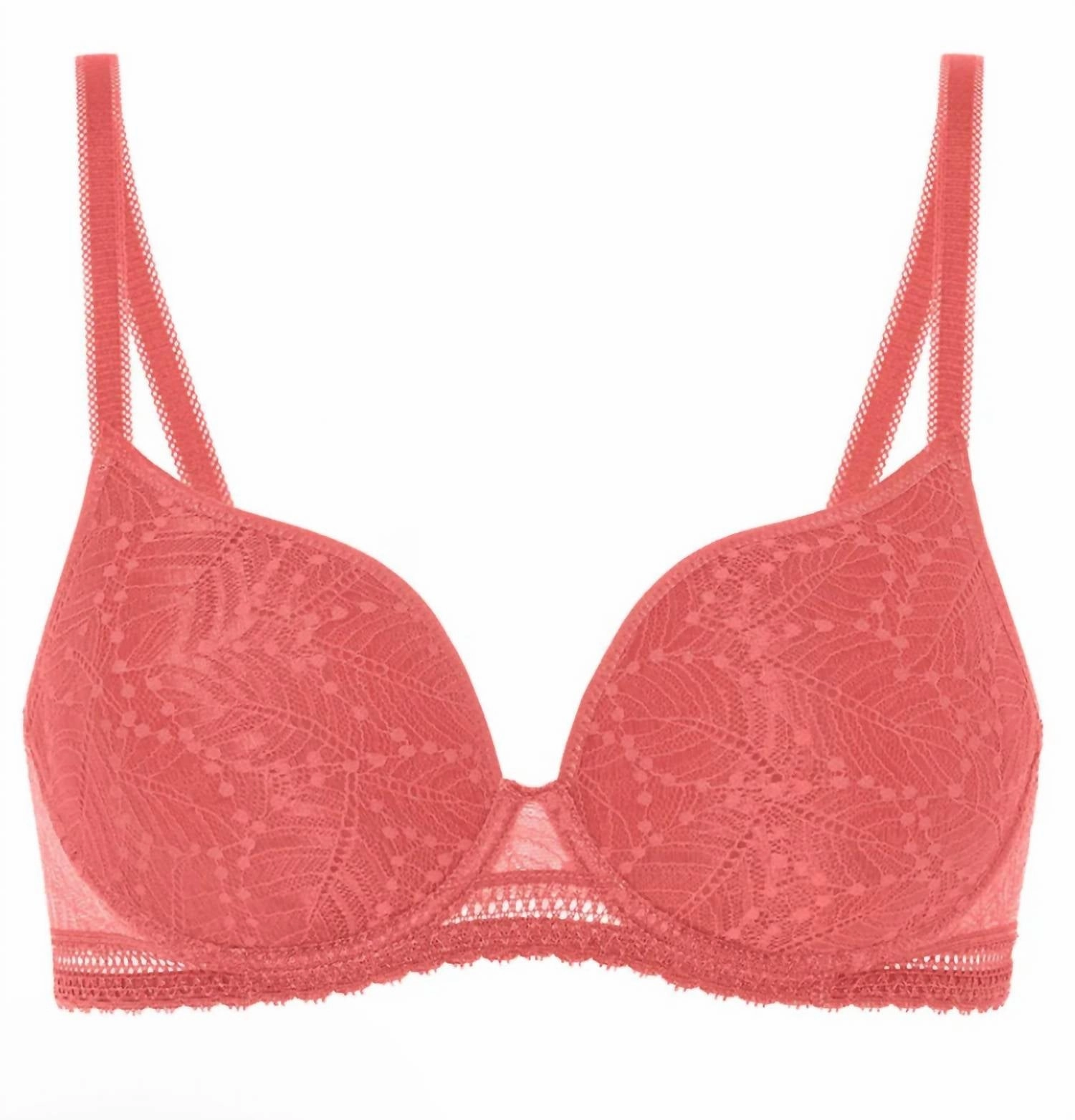 Comete 3D Plunge Bra In Texas Rose