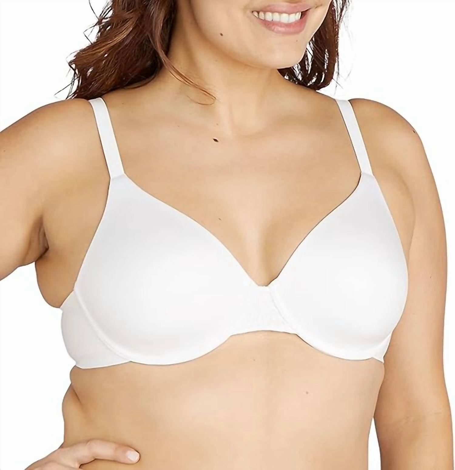 Comfort Revolution Soft Touch Perfect Wire Bra In White