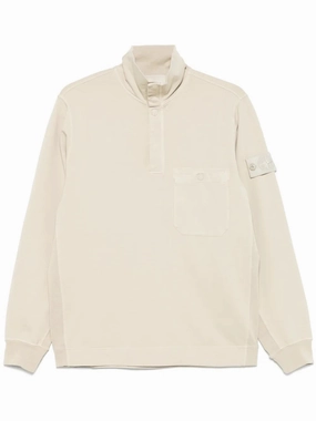 Compass-Badge Polo Shirt discount mens shirts