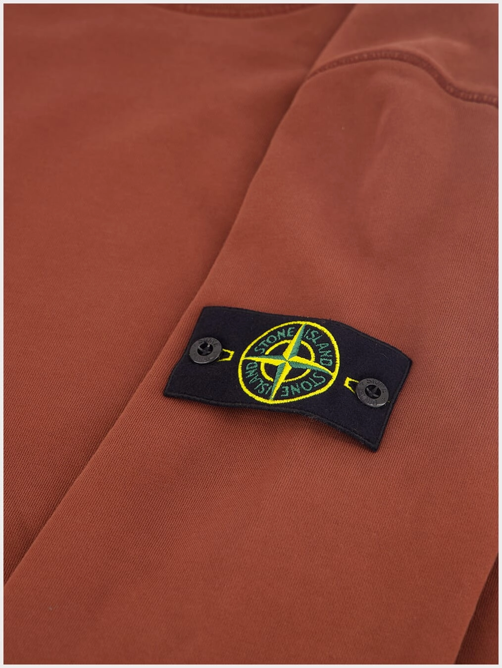 Compass-Motif Cotton Sweatshirt