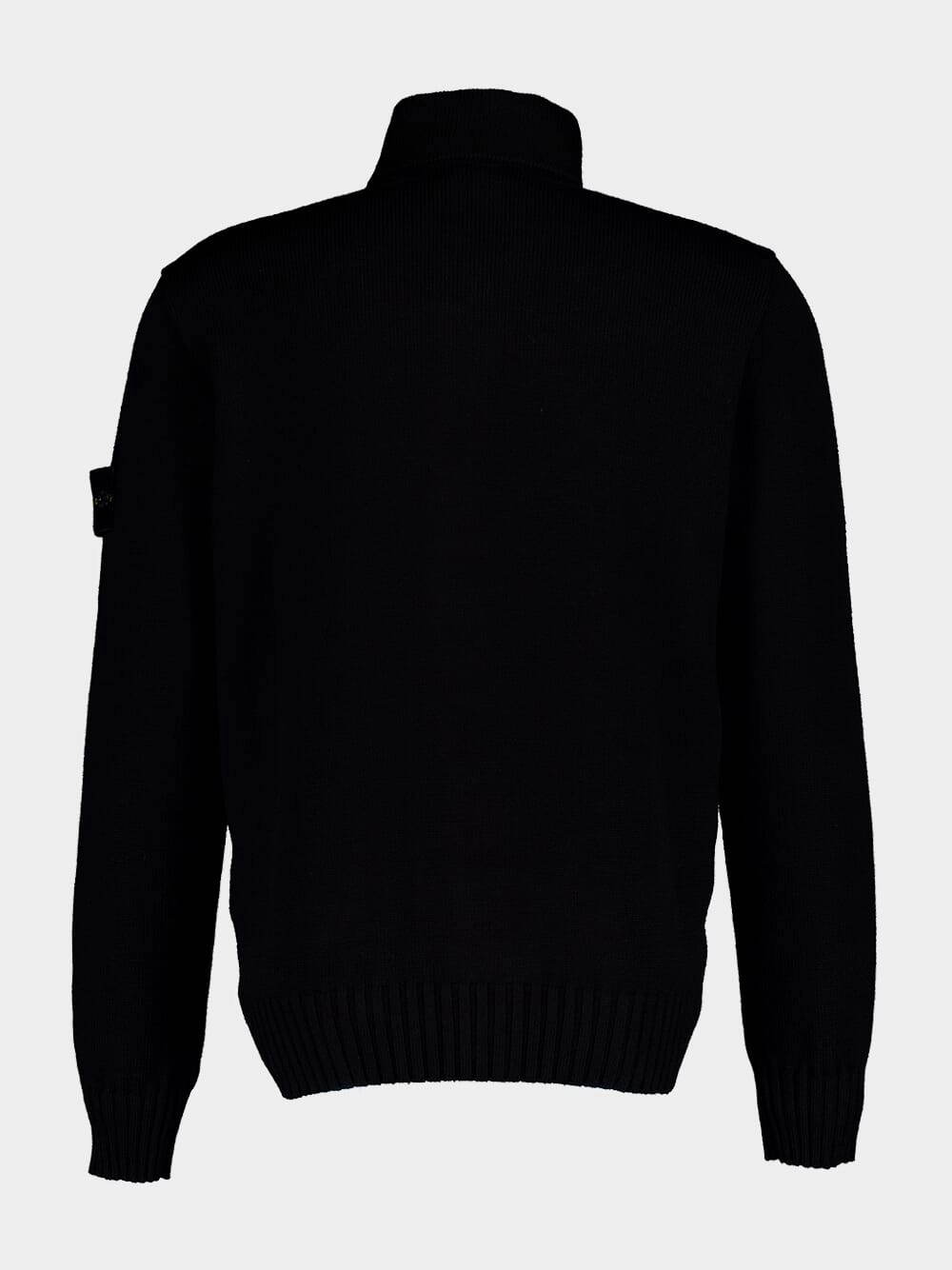 Compass-Motif Knitted Cardigan