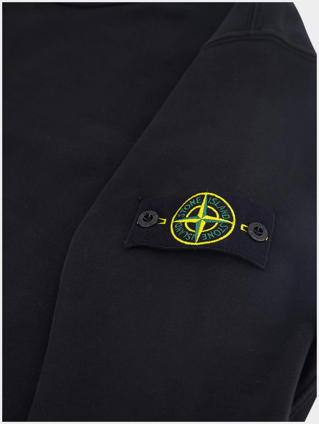 Compass-Patch Cotton Sweatshirt