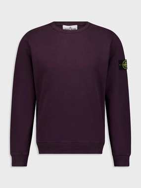 Compass-Patch Cotton Sweatshirt Tops Mens - thermal tops