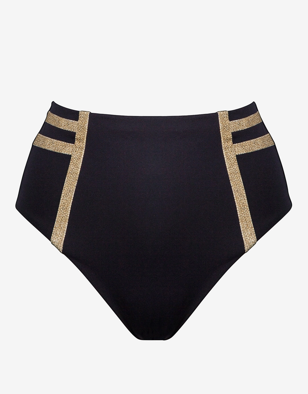 Construction High Waist Bikini Pant - Black Swim Womens - one-pieces cheap