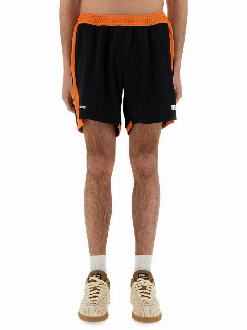 Contrast Panel Jersey Shorts