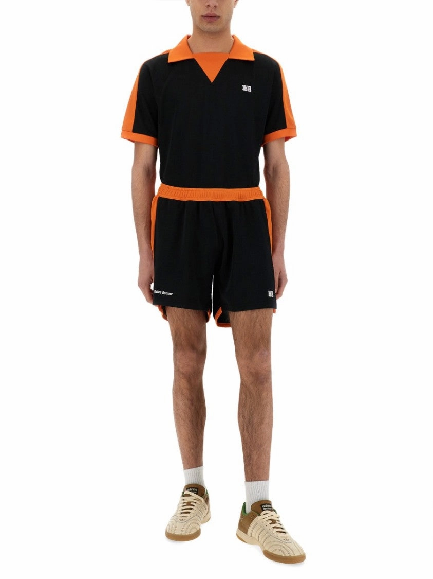 Contrast Panel Jersey Shorts