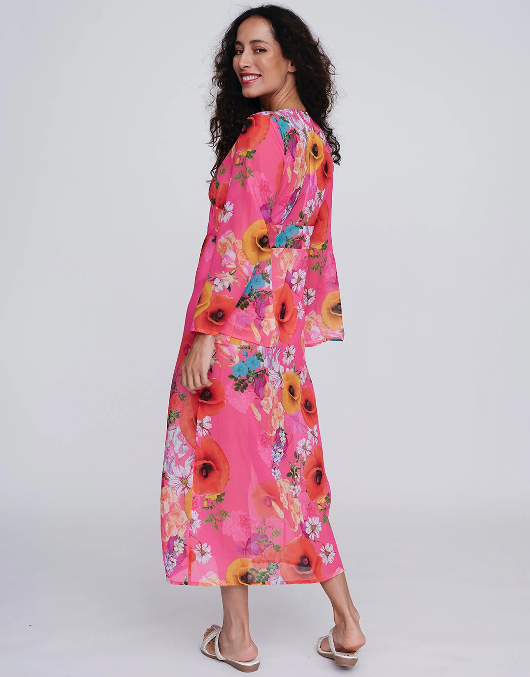 Copacabana Maxi Kaftan - Pink