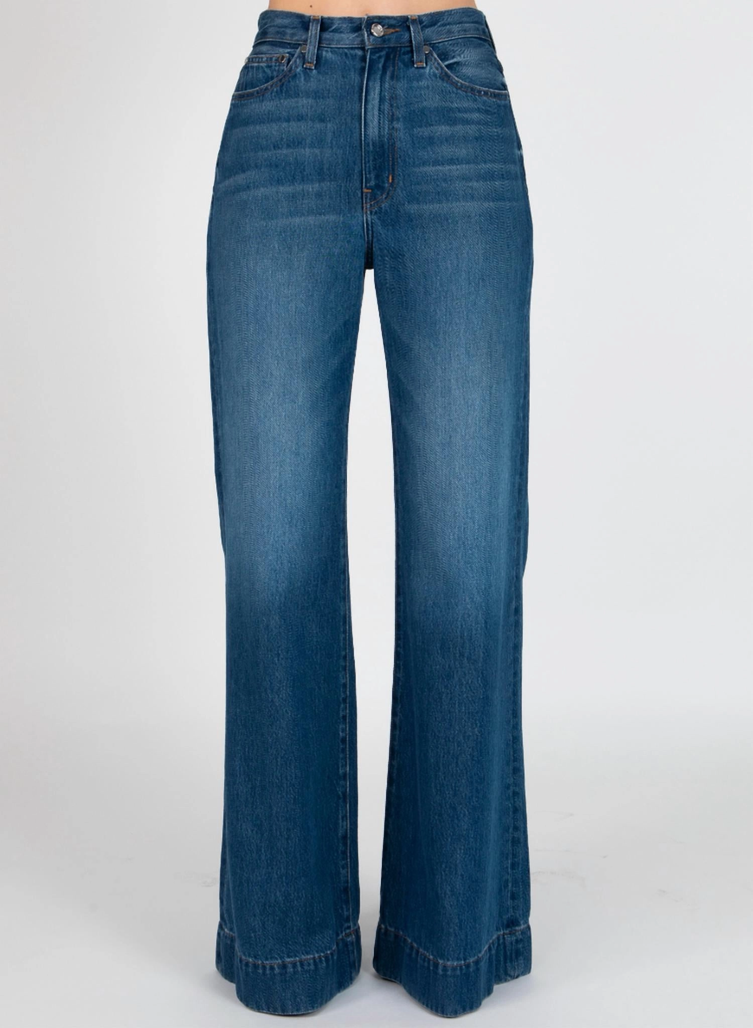 Coralie High Rise Wide Leg In Soho womens parachute pants cheap