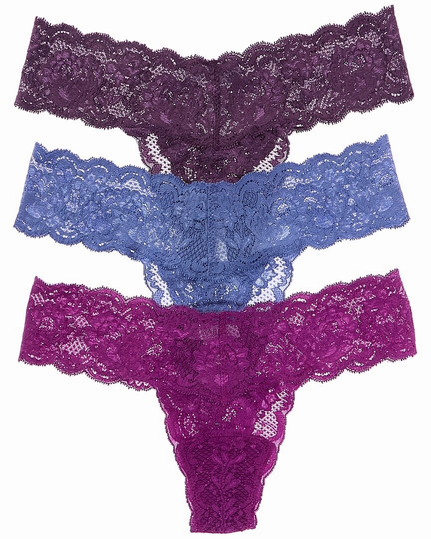 Cosabella 3pk Never Say Never Lowrider Thong