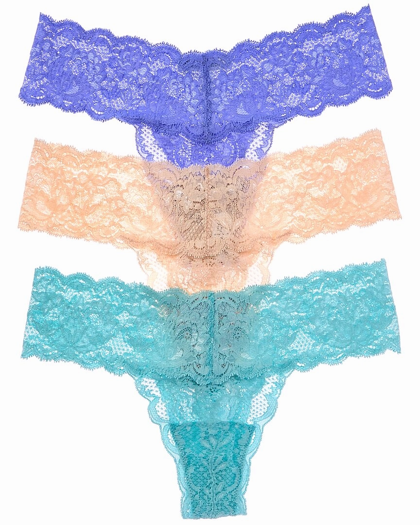 Cosabella 3pk Never Say Never Lowrider Thong