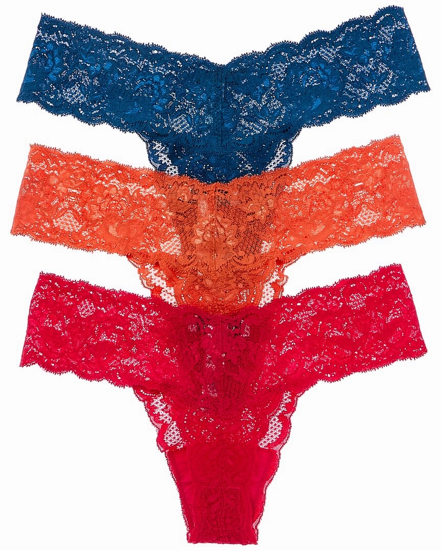 Cosabella 3pk Never Say Never Lowrider Thong