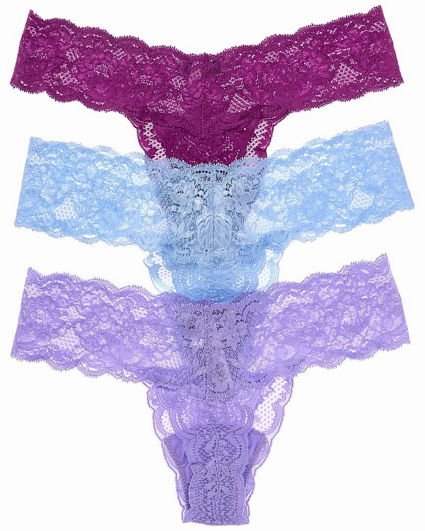 Cosabella 3pk Never Say Never Lowrider Thong