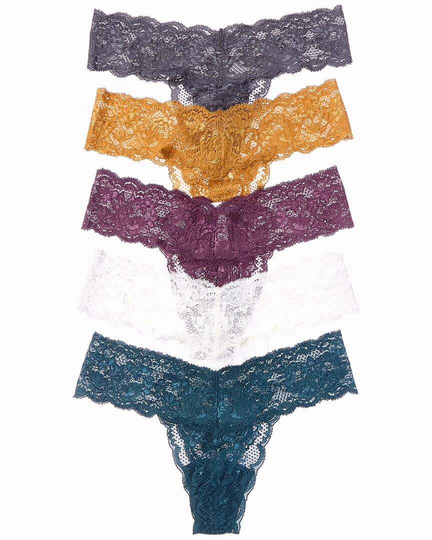 Cosabella 5pk Never Say Never Lowrider Thong