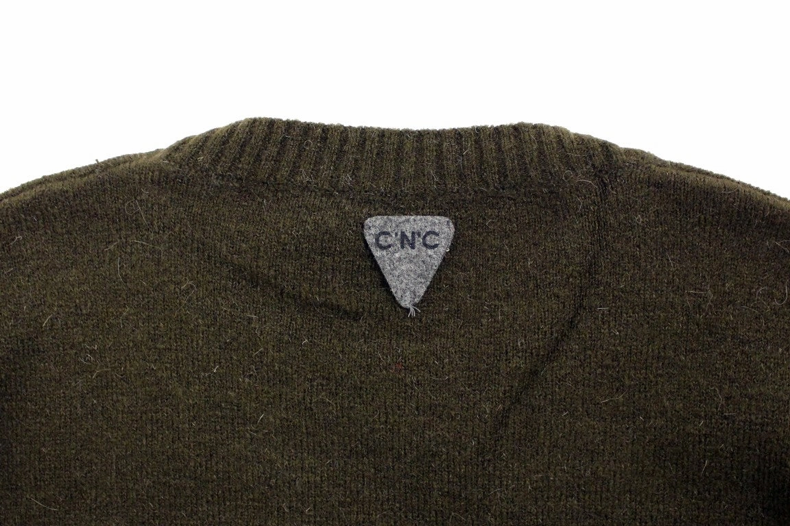 Costume National  striped crewneck Men's sweater