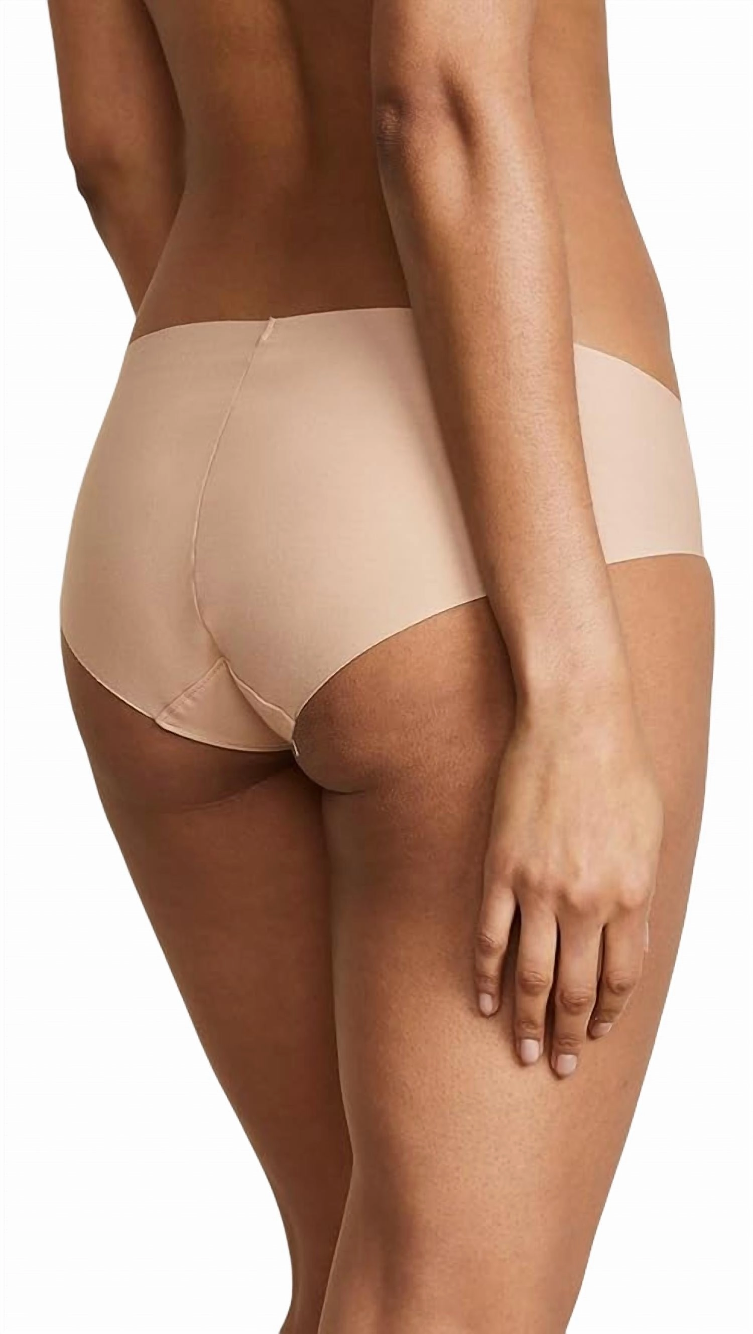 Cotton Bikini Bottom In Nude