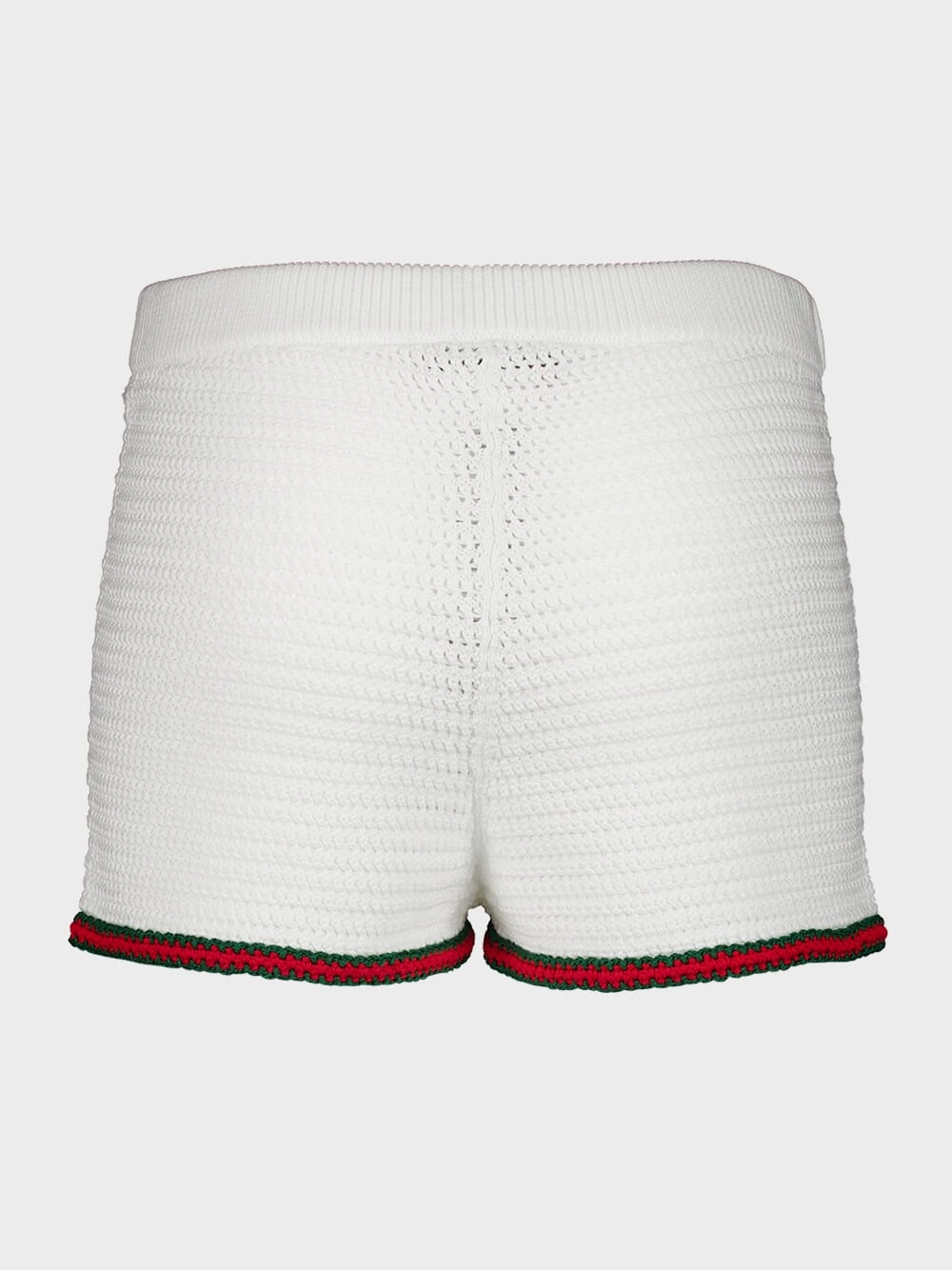 Cotton-Effect Shorts with Horsebit