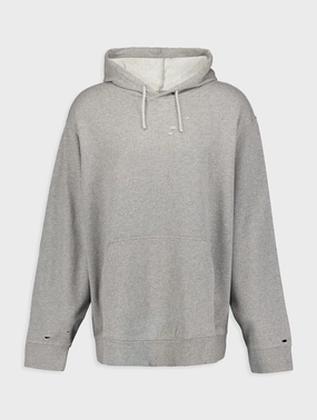 Cotton Hoodie In Fleece With Cut And Sewn Effect Tops Mens - thermal tops