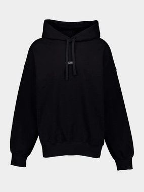 Cotton Jersey Hooded Sweatshirt Tops Mens - thermal tops