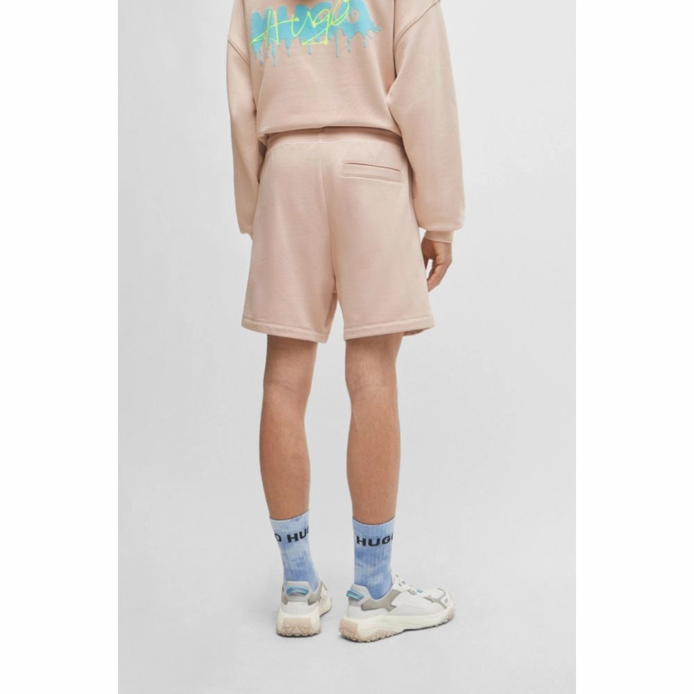 Cotton-terry shorts with new-season logo