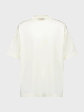 Cream Merino Wool Short Sleeve T-Shirt Suits Mens - men's suits outlet