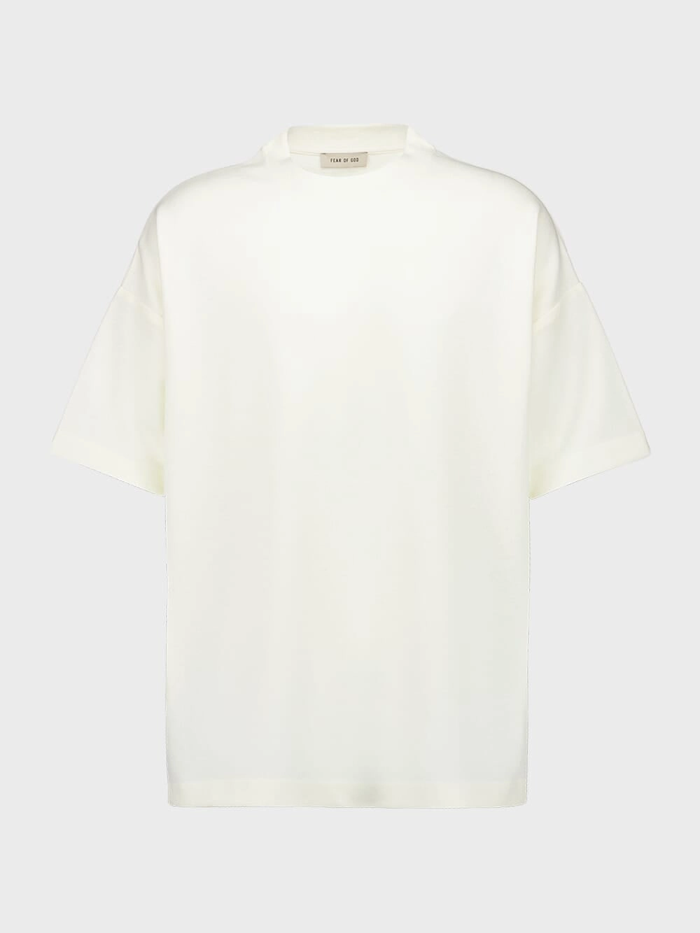 Cream Merino Wool Short Sleeve T-Shirt Suits Mens - men's suits outlet