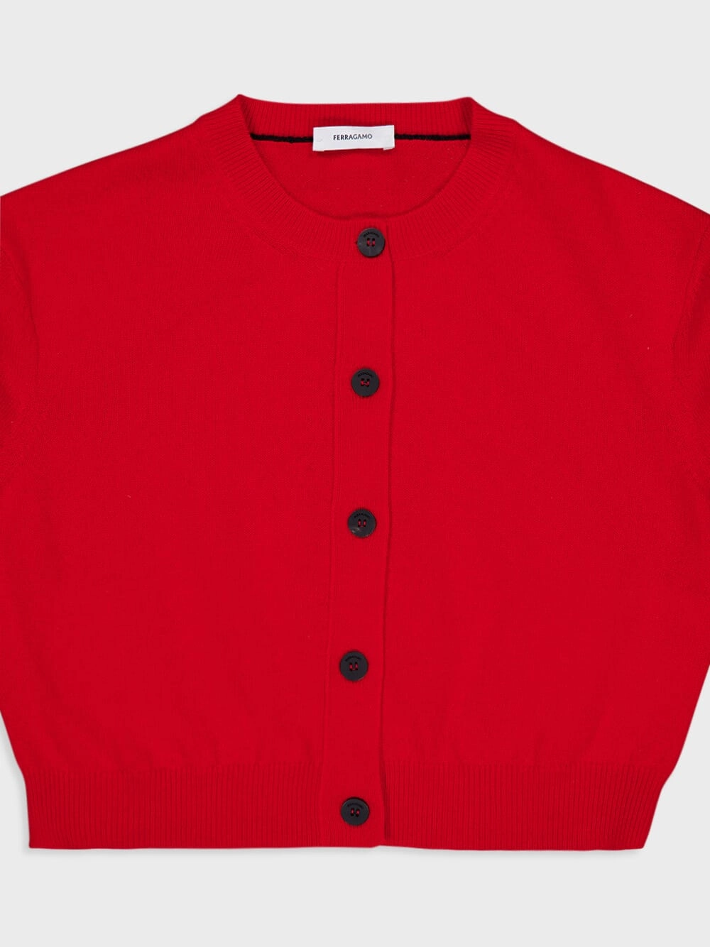Cropped Cashmere Cardigan