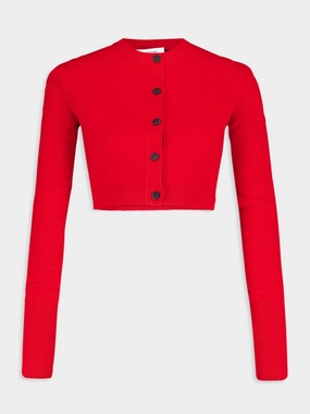 Cropped Cashmere Cardigan Knitwear Womens - women's knitwear cheap