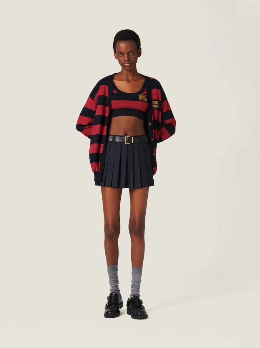 Cropped Knit Top