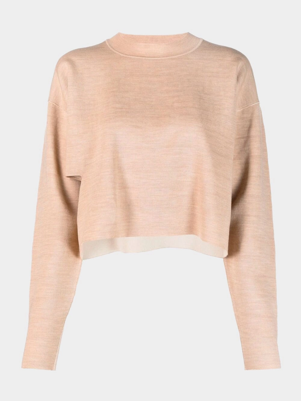 Cropped wool jumper Knitwear Womens - women's knitwear cheap