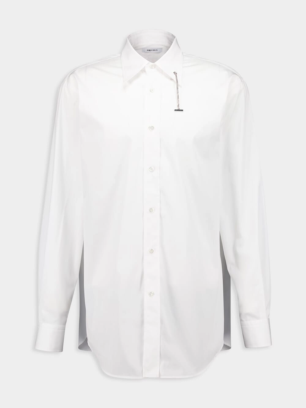 Cross-Bar Chain Shirt