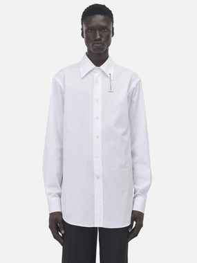 Cross-Bar Chain Shirt Tops Mens - graphic tees sale