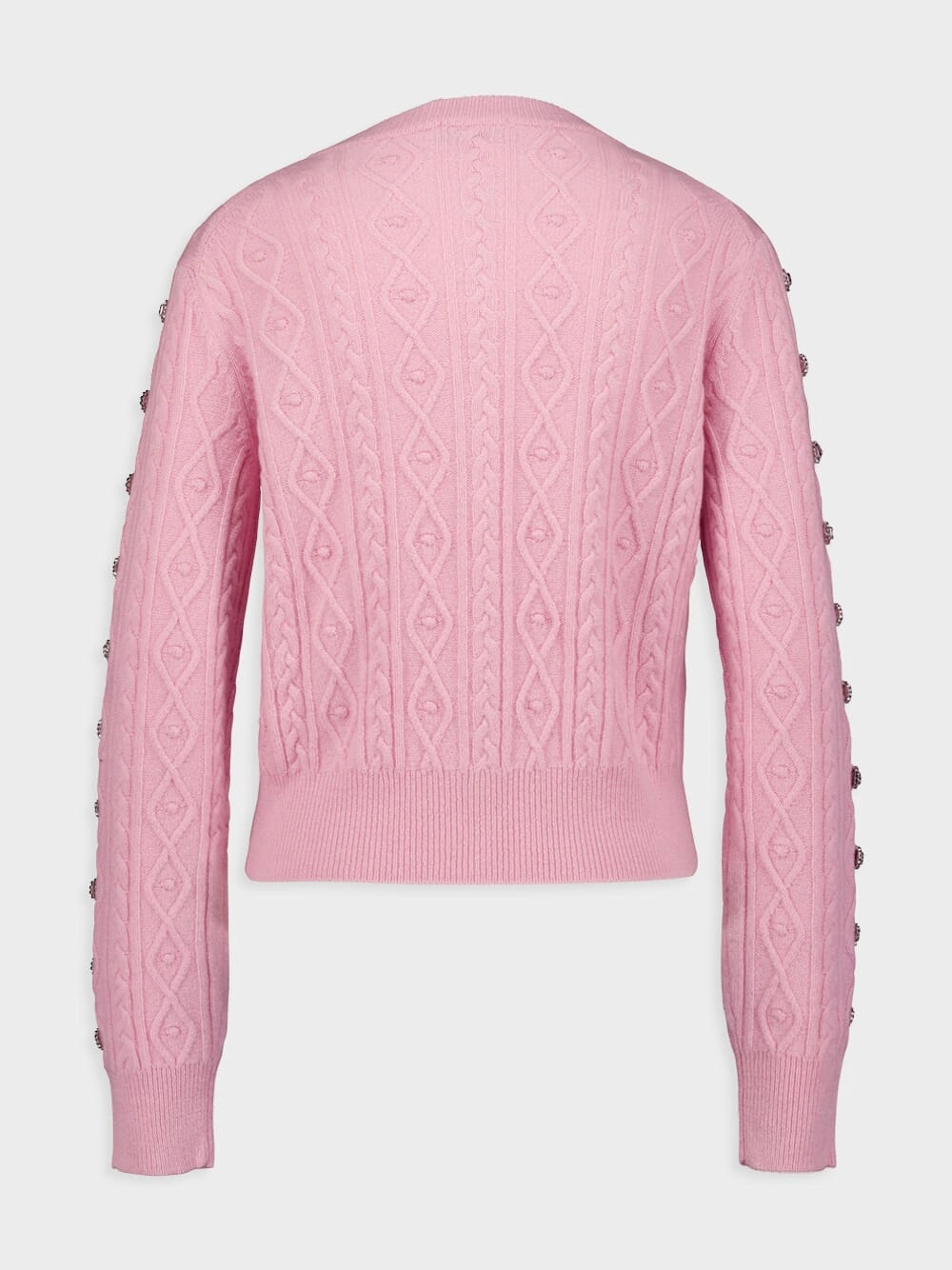 Crystal-Embellished Cashmere Cardigan