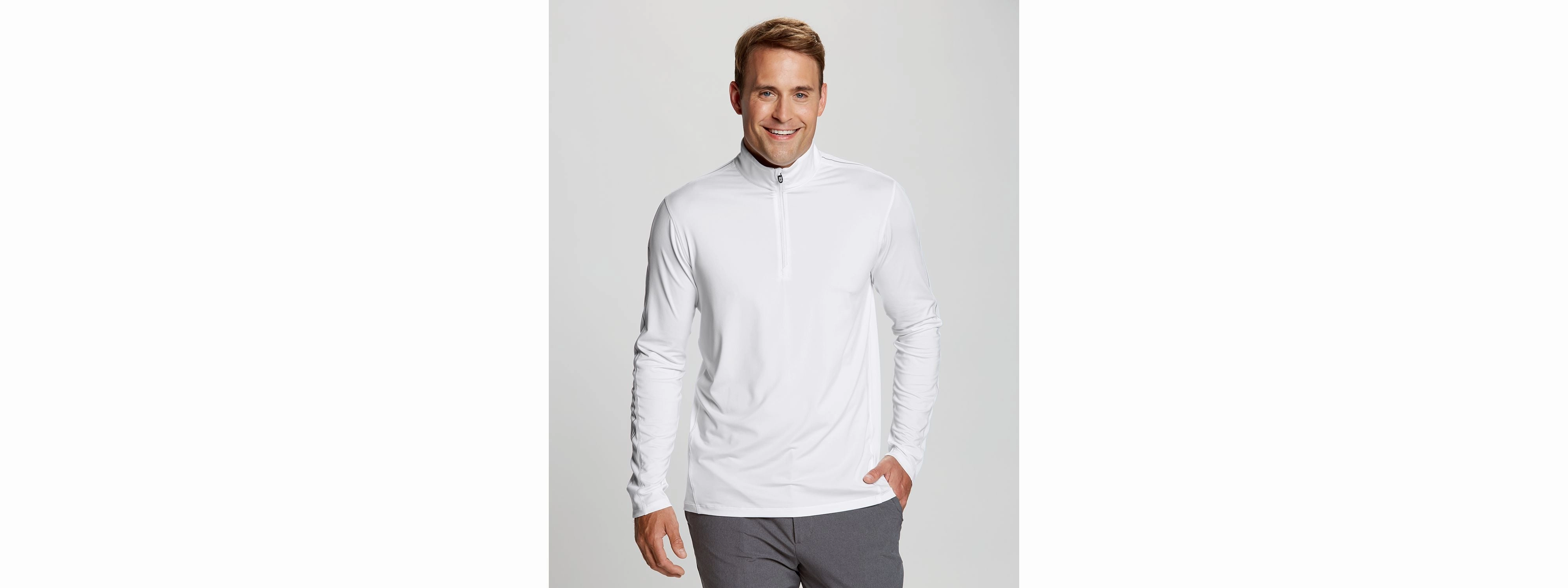 Cutter & Buck Men's Pennant Sport Half Zip Jacket