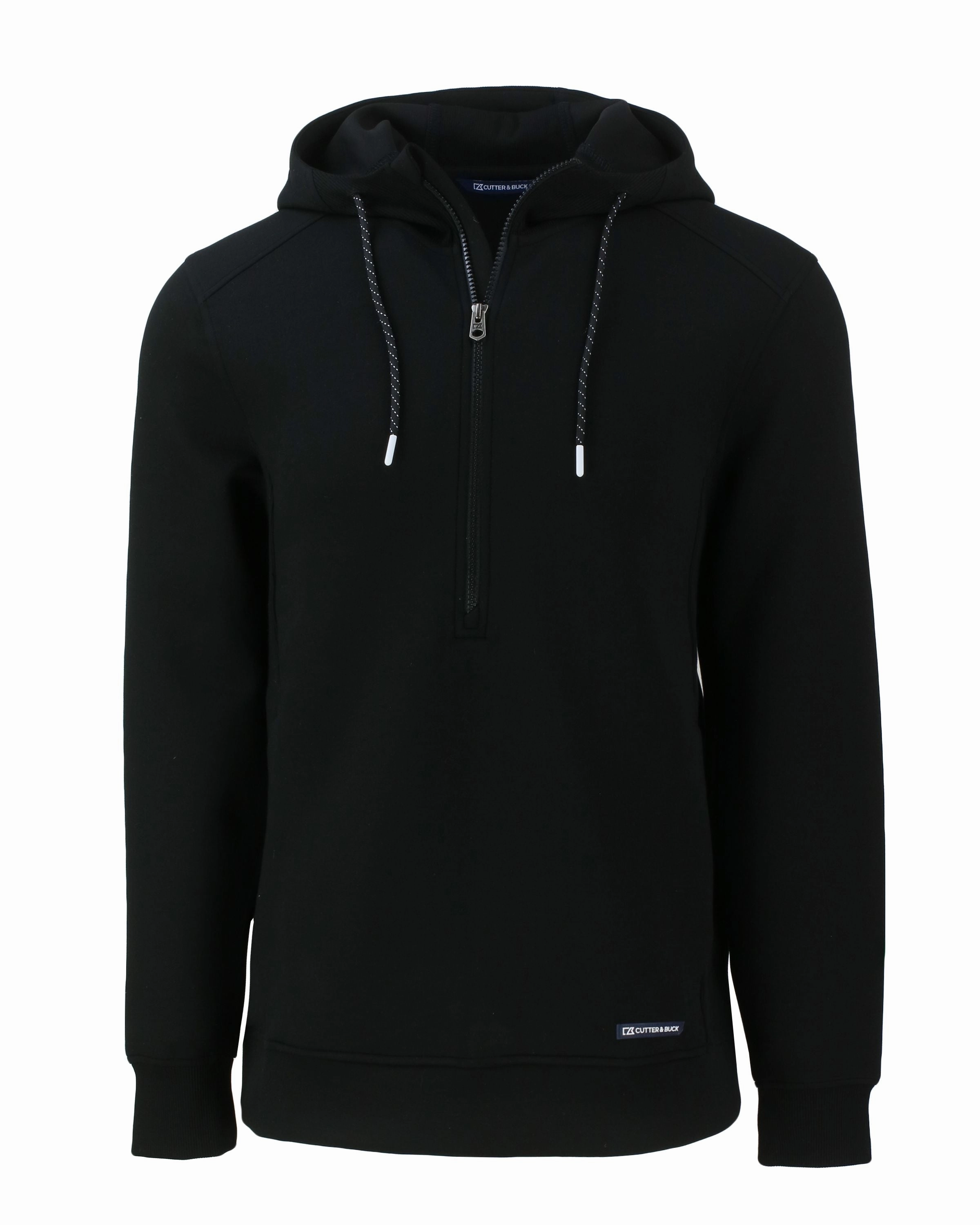 Cutter & Buck Roam Eco Half Zip Recycled Mens Hooded Pullover
