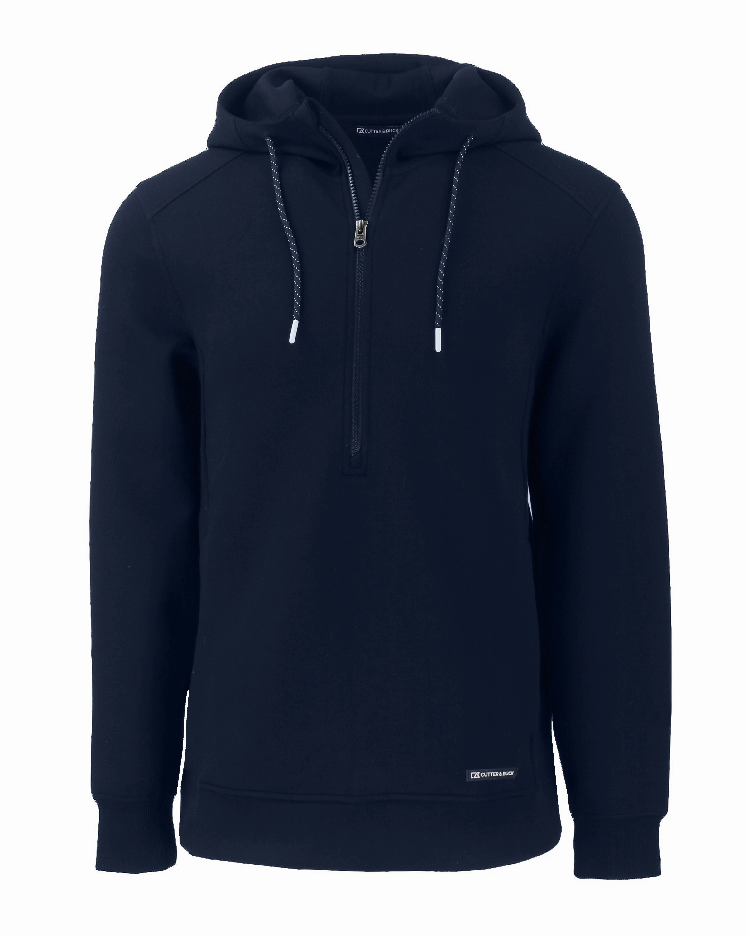 Cutter & Buck Roam Eco Half Zip Recycled Mens Hooded Pullover