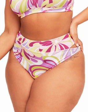 Darby Women's Plus-Size Swimwear High-Waisted Bikini Bottom Swim Womens - push-up swimsuits cheap