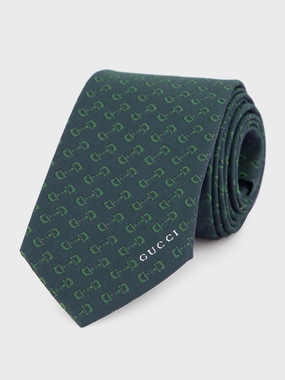 Dark Green Horsebit Silk Tie Suits Mens - men's suits outlet