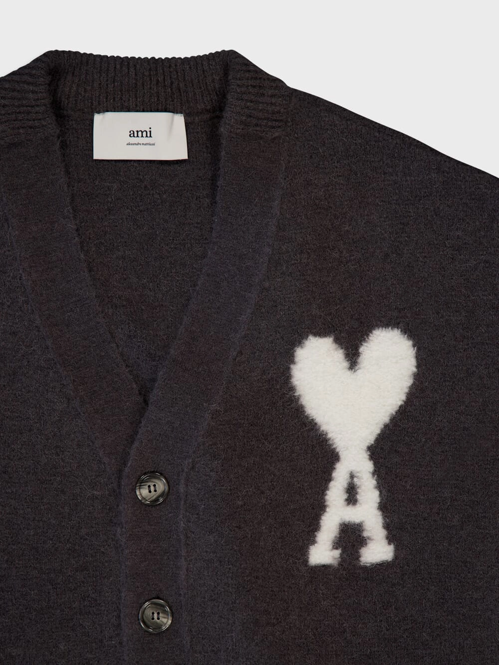 Dark Grey Coeur Cardigan