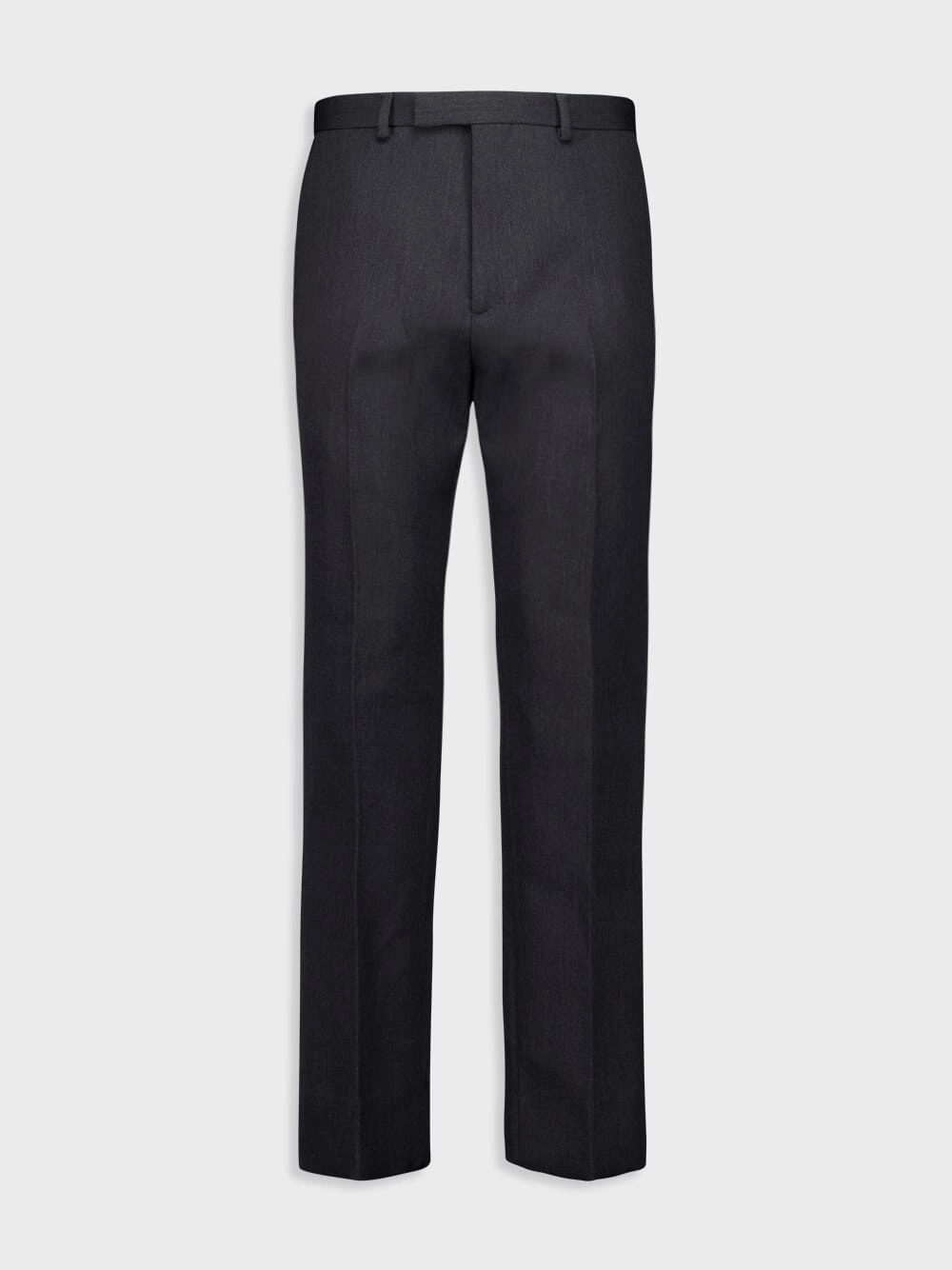 Dark Grey Wool Pants with Crease Detail Suits Mens - men's suits outlet