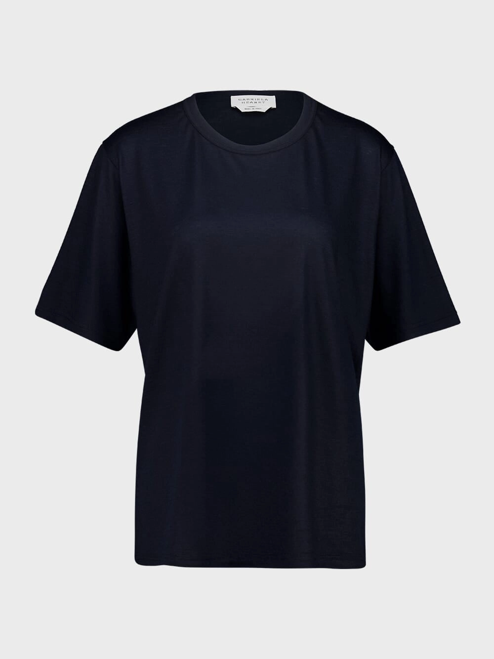 Dark Navy Kirby Cashmere T-Shirt Knitwear Womens - women's knitwear cheap