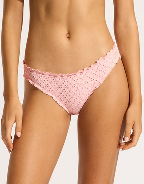 Daydreamer Hipster Bikini Pant - Dusty Pink Swim Womens - beachwear discount