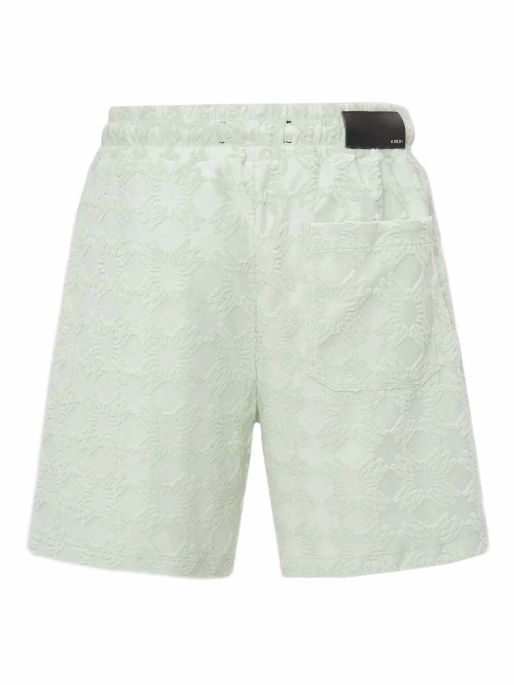 Debossed Pattern Shorts